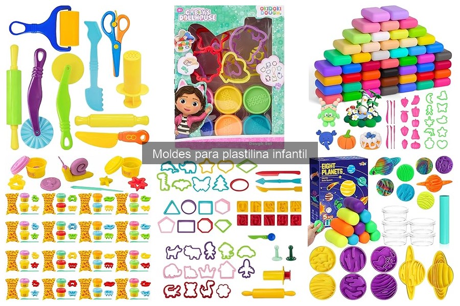 ¿Dónde comprar moldes para plastilina infantil? Guía 2023