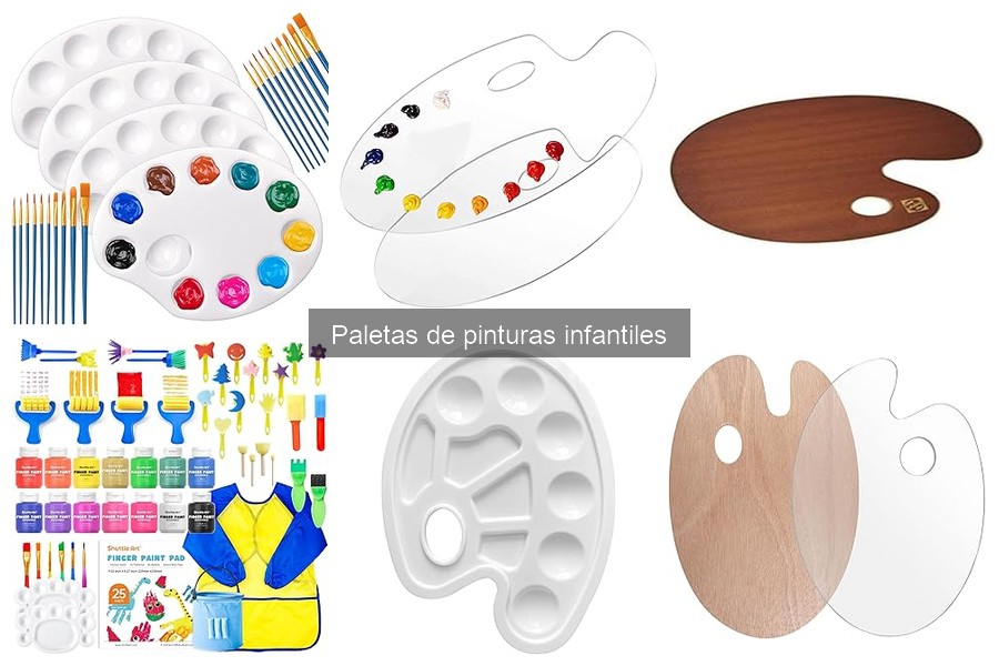 Dónde comprar paletas de pinturas infantiles online