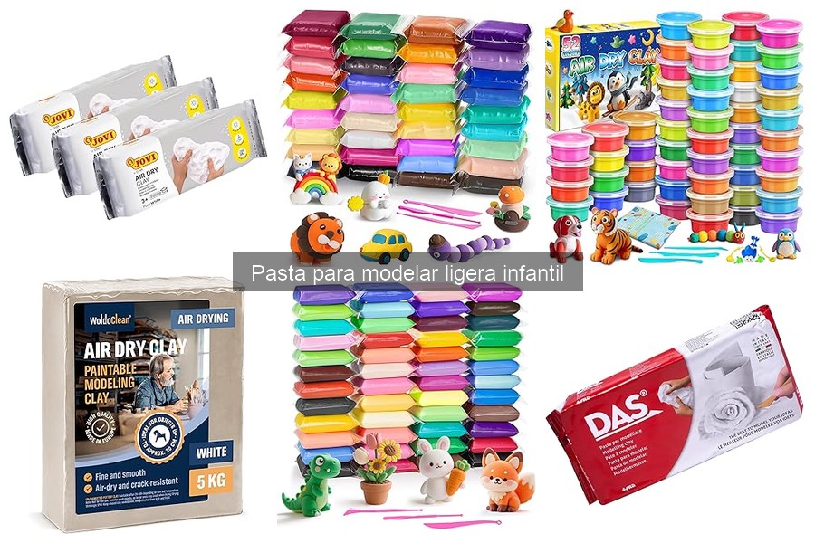 Dónde comprar pasta para modelar ligera infantil