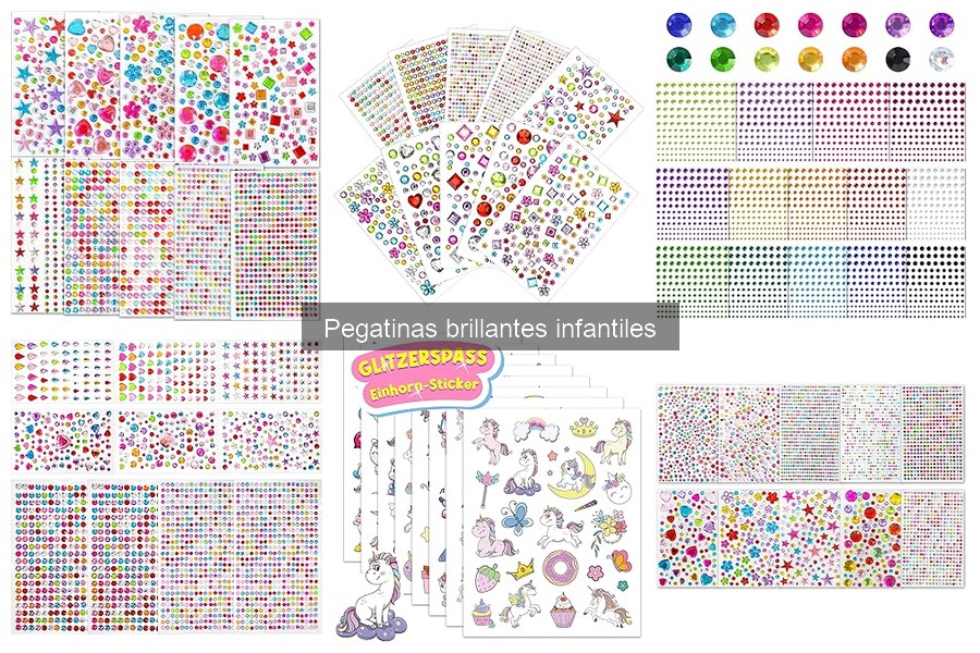 Dónde comprar pegatinas brillantes infantiles baratas