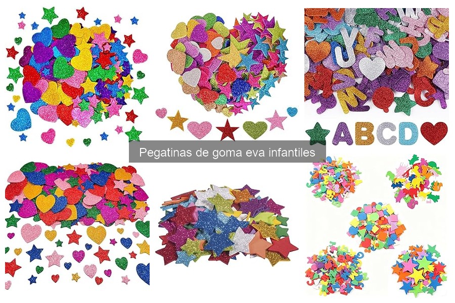 Dónde comprar pegatinas de goma eva infantiles a buen precio