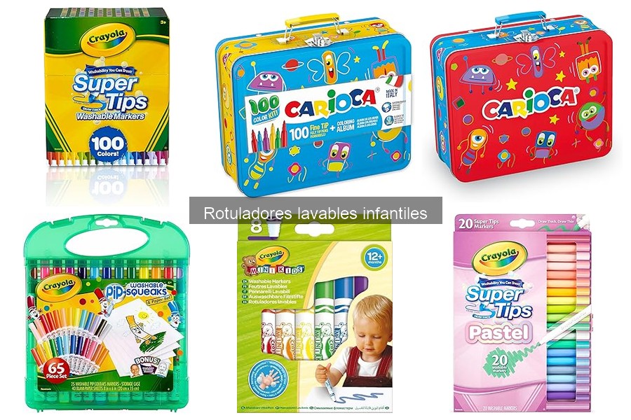 Dónde comprar rotuladores lavables infantiles en línea