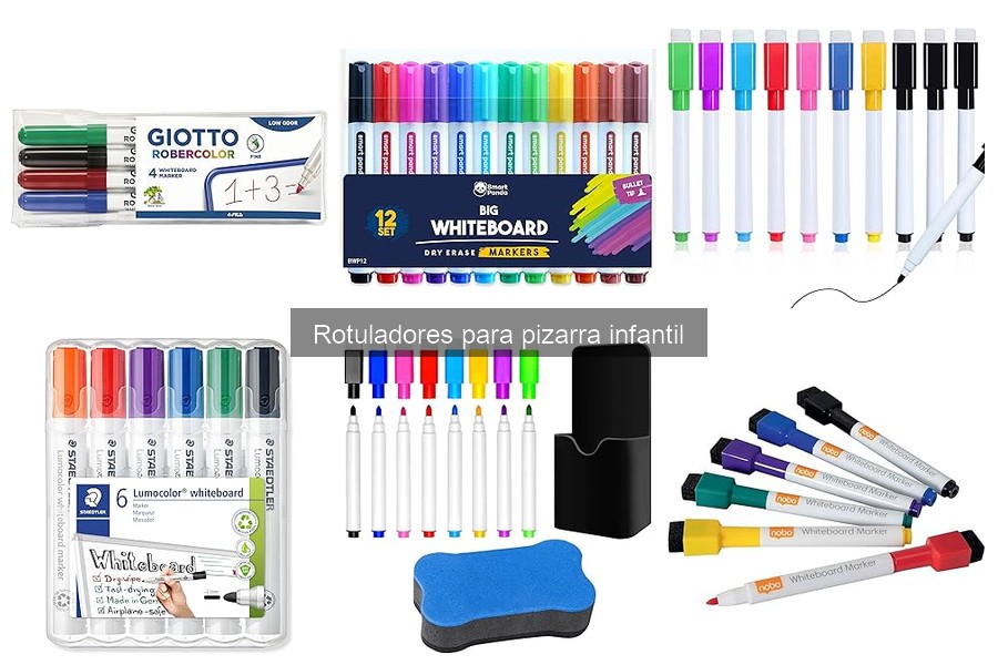Dónde comprar rotuladores para pizarra infantil baratos