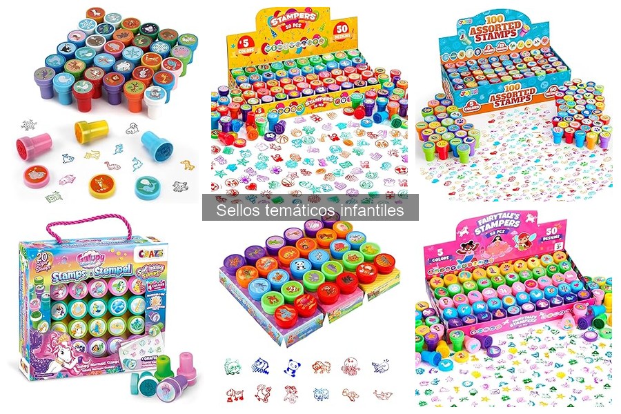 Dónde comprar sellos temáticos infantiles en línea