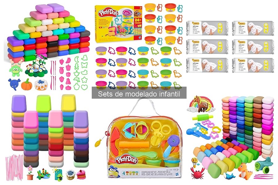 Dónde comprar sets de modelado infantil a buen precio