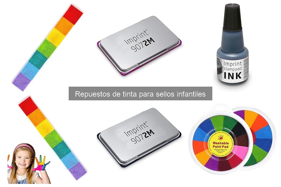 Dónde comprar tinta para sellos infantiles: Mejores opciones