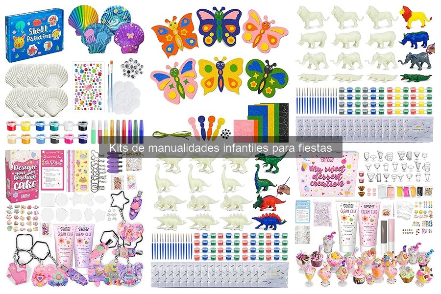 Errores comunes al elegir kits de manualidades para fiestas infantiles