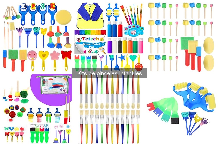 Errores comunes al elegir kits de pinceles infantiles