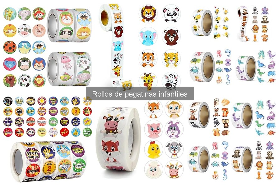 Errores comunes al elegir rollos de pegatinas infantiles
