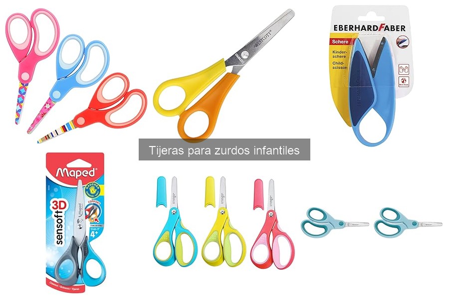 Errores comunes al elegir tijeras para zurdos infantiles