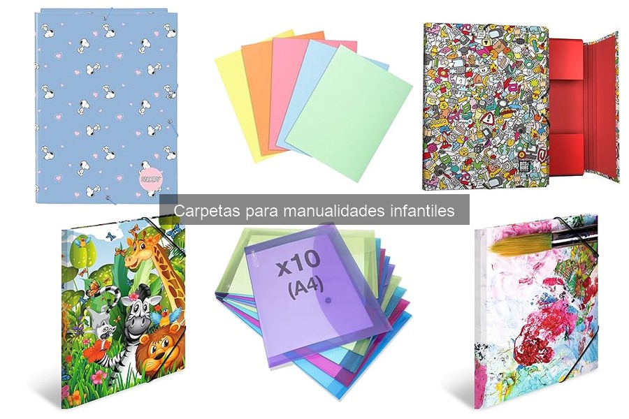 Errores comunes al usar carpetas para manualidades infantiles