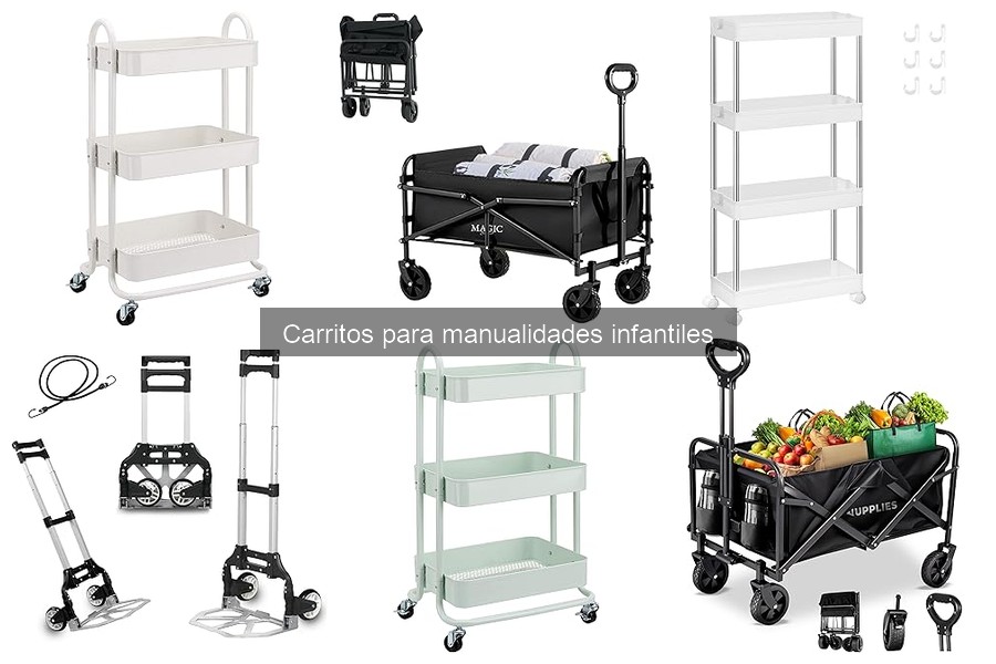 Errores comunes al usar carritos para manualidades infantiles