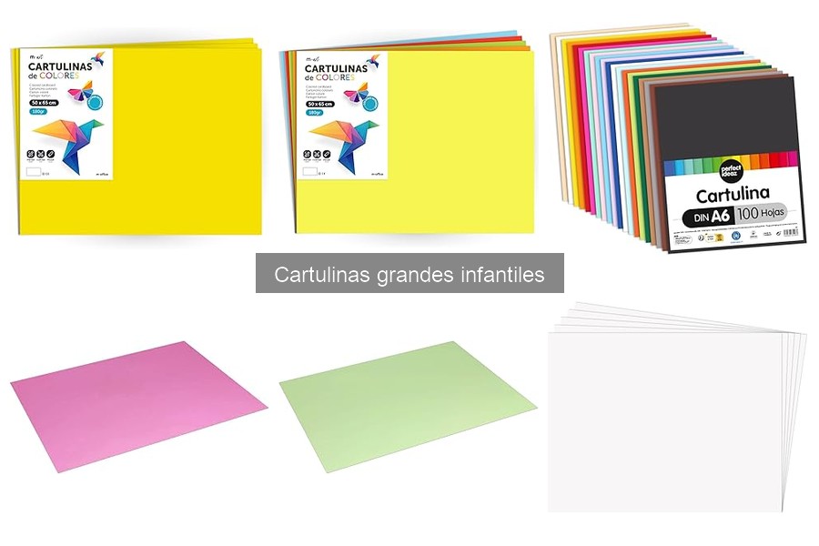 Errores comunes al usar cartulinas grandes infantiles