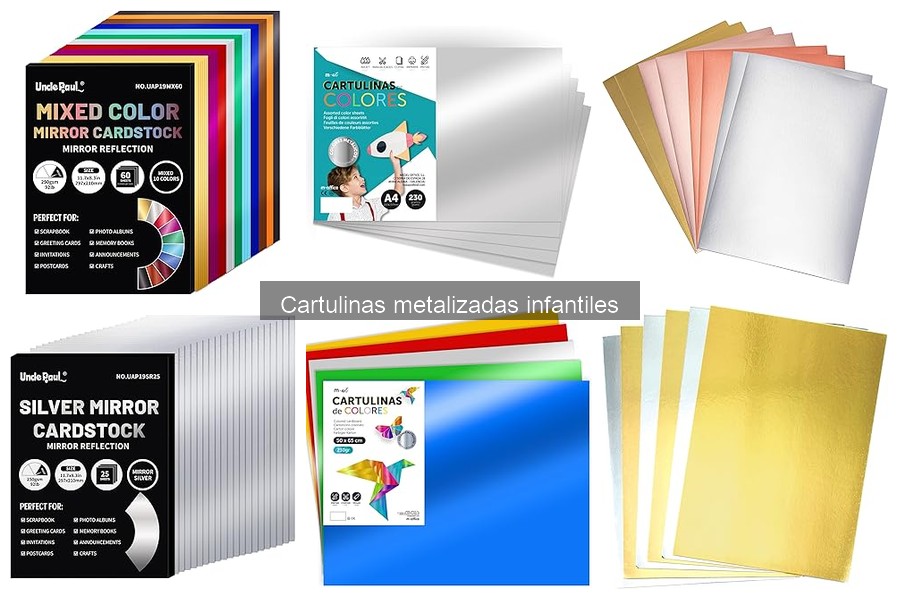 Errores comunes al usar cartulinas metalizadas infantiles