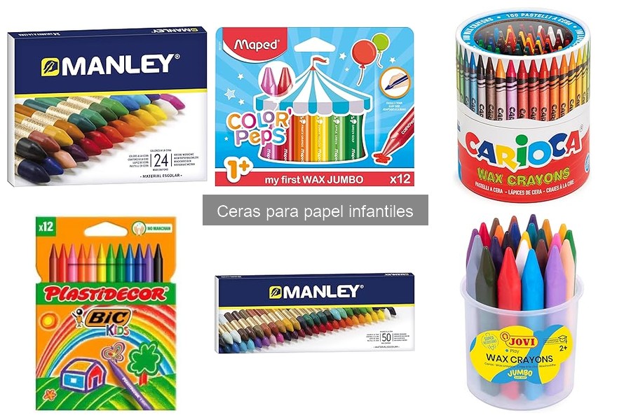 Errores comunes al usar ceras para papel infantiles
