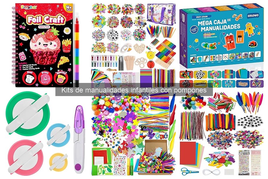 Errores comunes al usar kits de manualidades con pompones