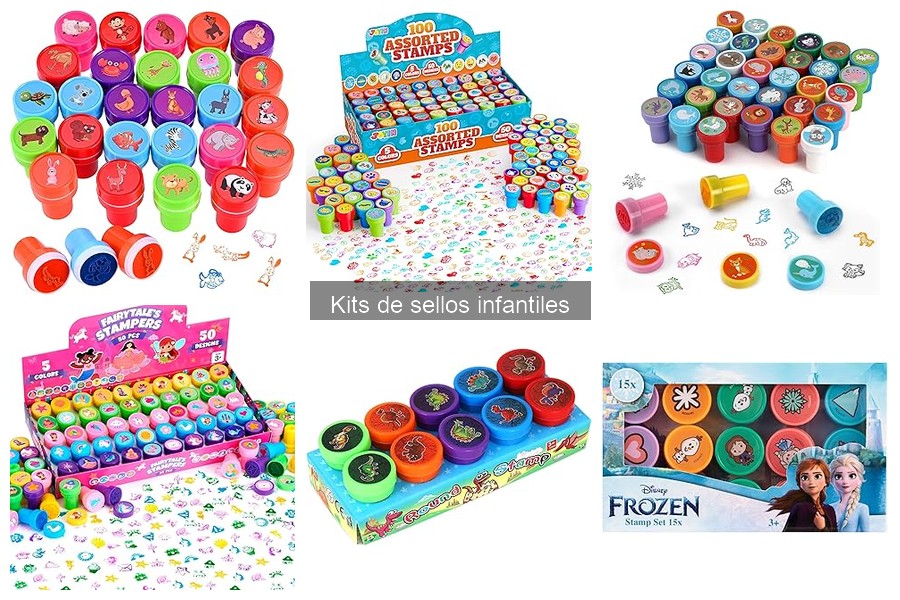 Errores comunes al usar kits de sellos infantiles