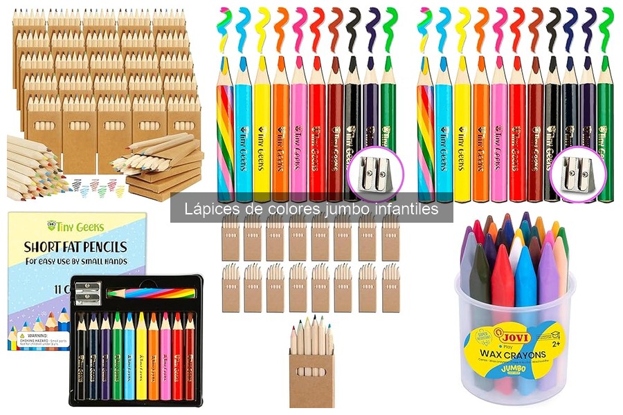 Errores comunes al usar lápices de colores jumbo infantiles