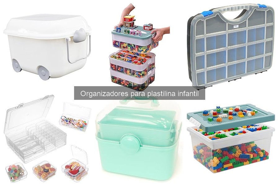 Errores comunes al usar organizadores para plastilina infantil