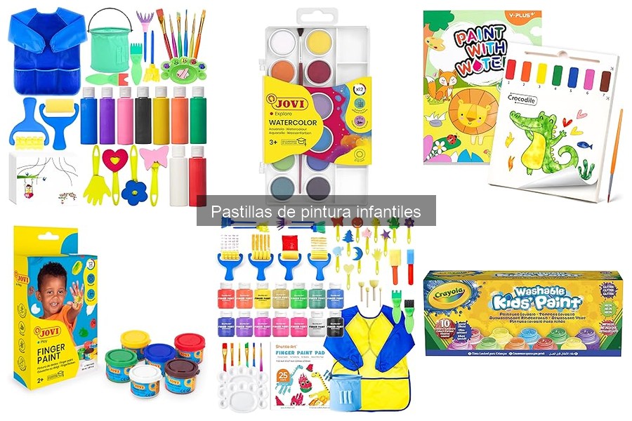 Errores comunes al usar pastillas de pintura infantiles