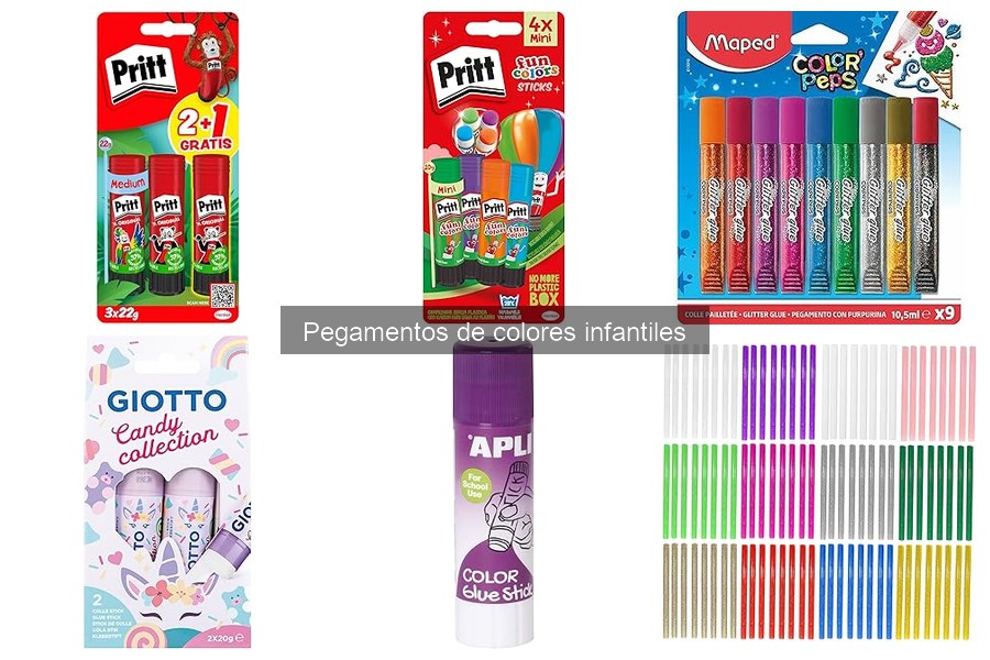 Errores comunes al usar pegamento de colores infantiles