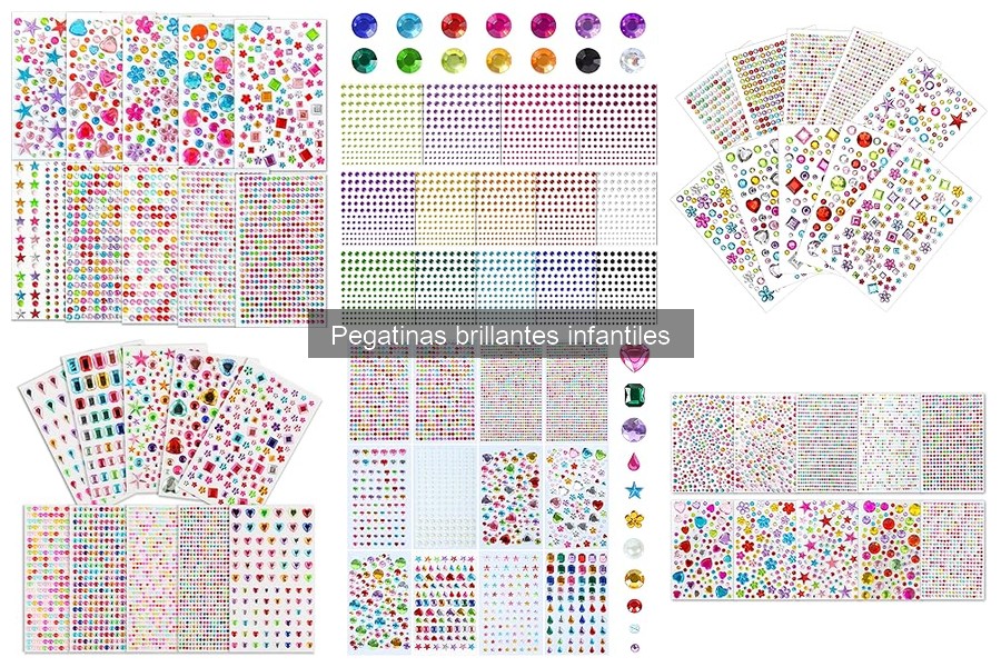 Errores comunes al usar pegatinas brillantes infantiles