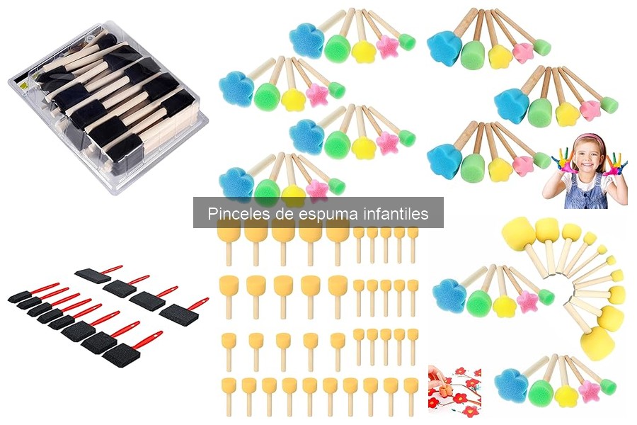 Errores comunes al usar pinceles de espuma infantiles