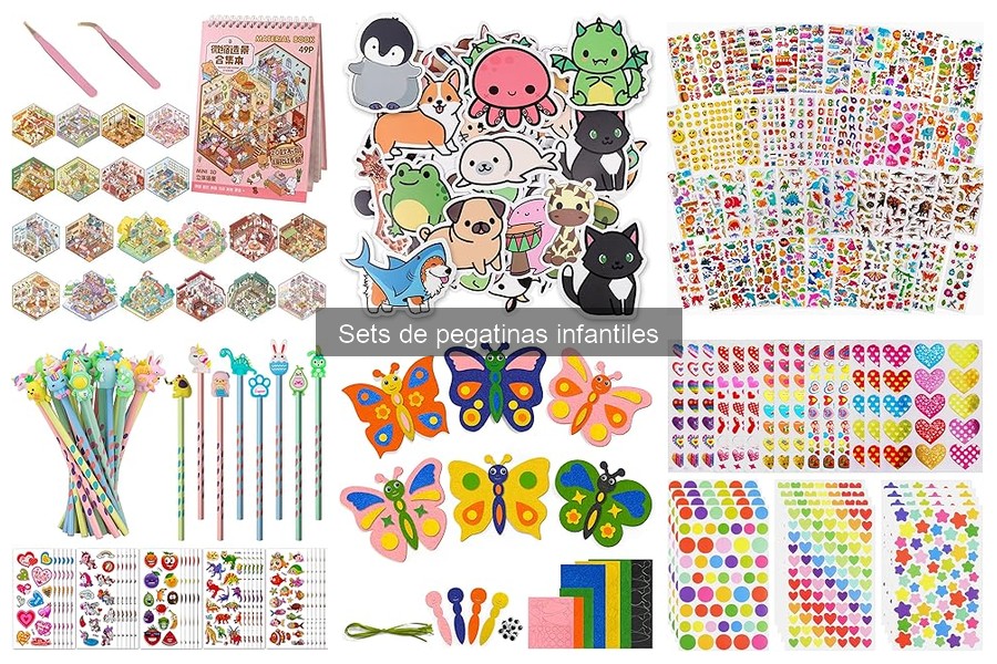 Errores comunes al usar sets de pegatinas infantiles