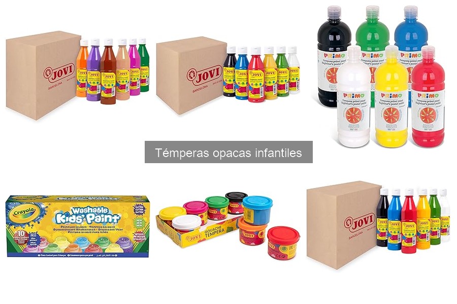 Errores comunes al usar témperas opacas infantiles