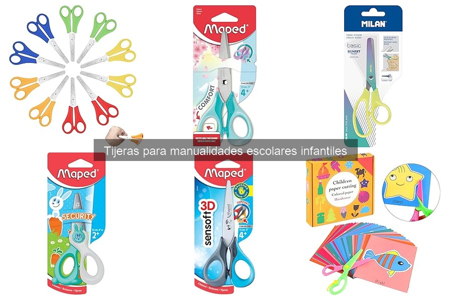 Errores comunes al usar tijeras escolares infantiles