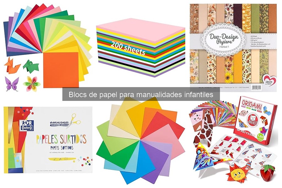Errores Comunes con Blocs de Papel para Manualidades Infantiles