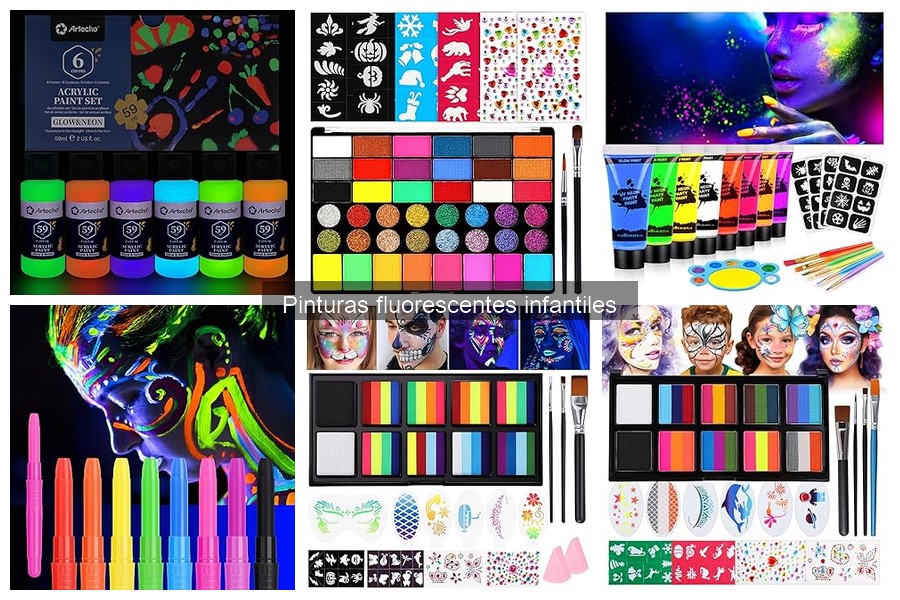 Errores comunes con pinturas fluorescentes infantiles y soluciones