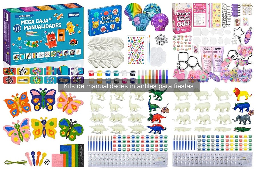 Experiencias con Kits de Manualidades Infantiles en Fiestas