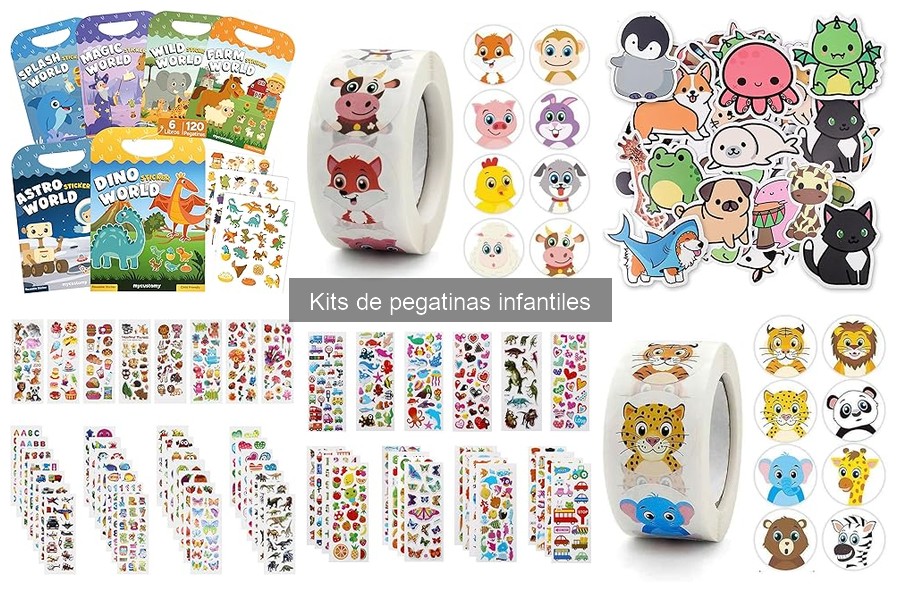 Guía de compra de kits de pegatinas infantiles