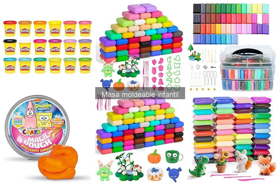 Guía de compra de masa moldeable infantil: consejos y tips
