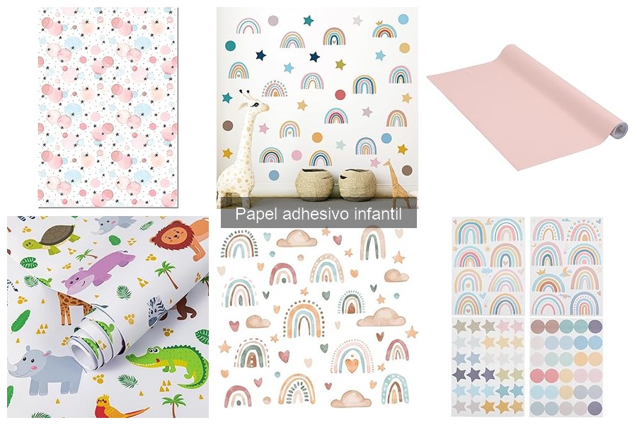 Guía de compra de papel adhesivo infantil: calidad y precios