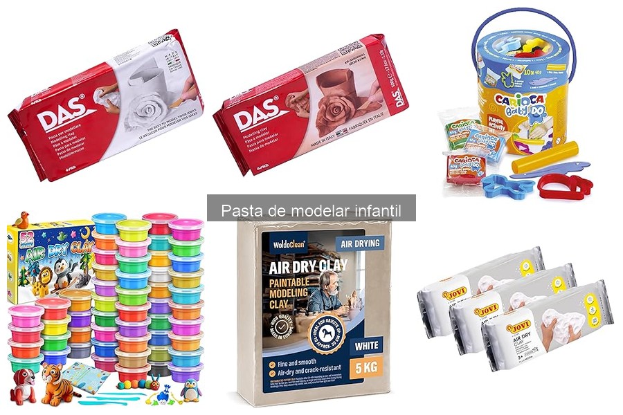 Guía de compra de pasta de modelar infantil efectiva