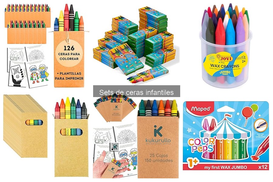Guía de Compra de Sets de Ceras Infantiles