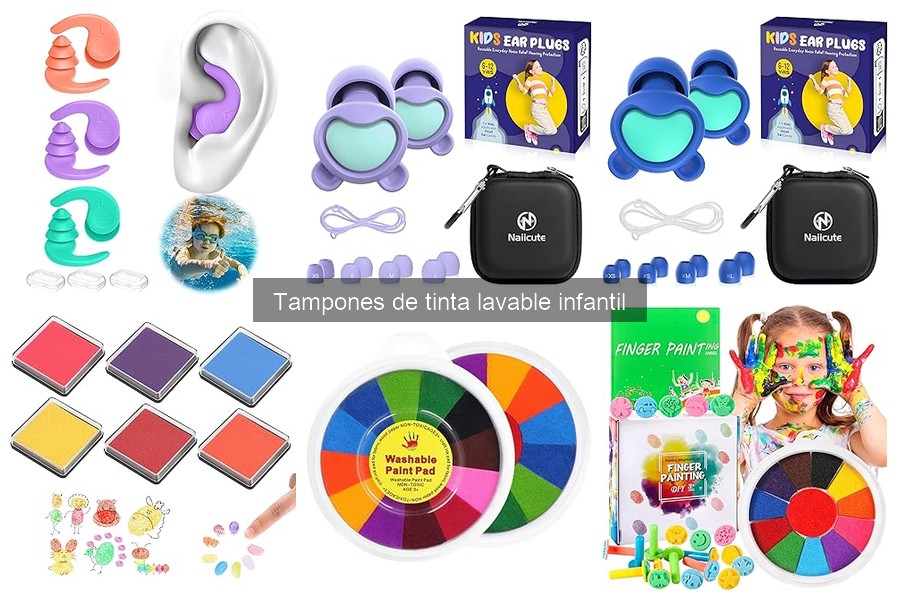 Guía de compra de tampones de tinta lavable para niños