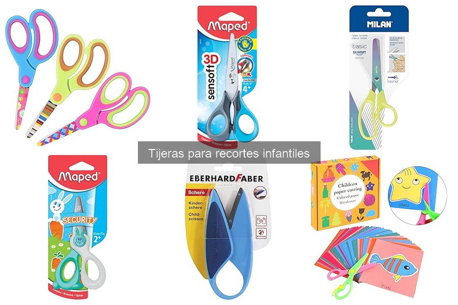 Guía de compra: Tijeras para recortar manualidades infantiles