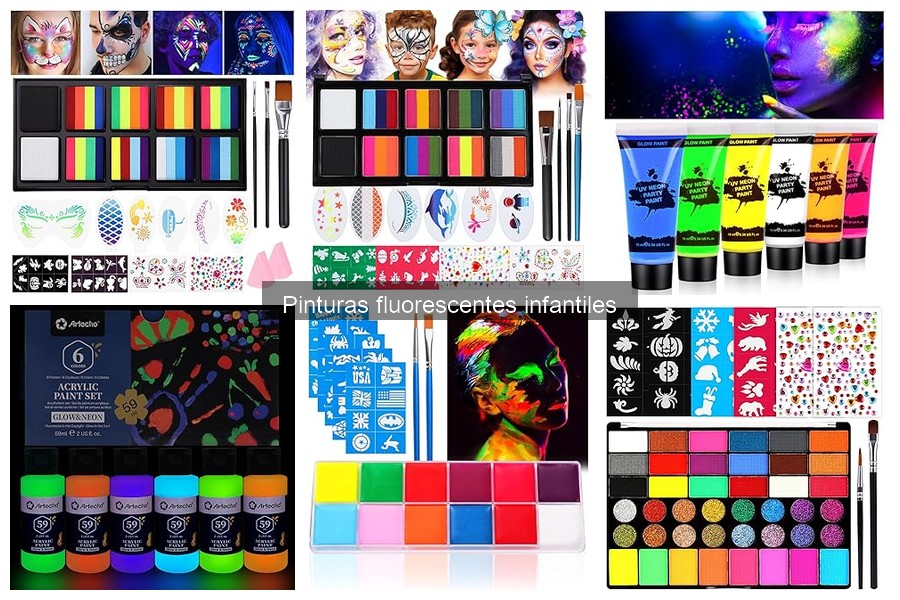 Guía para Comprar Pinturas Fluorescentes Infantiles