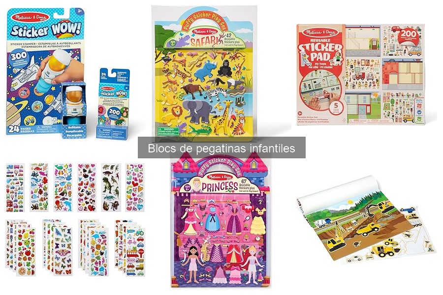 Guía para Elegir Blocs de Pegatinas Infantiles