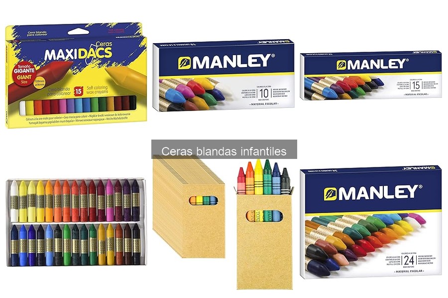 Guía para elegir ceras blandas infantiles de calidad