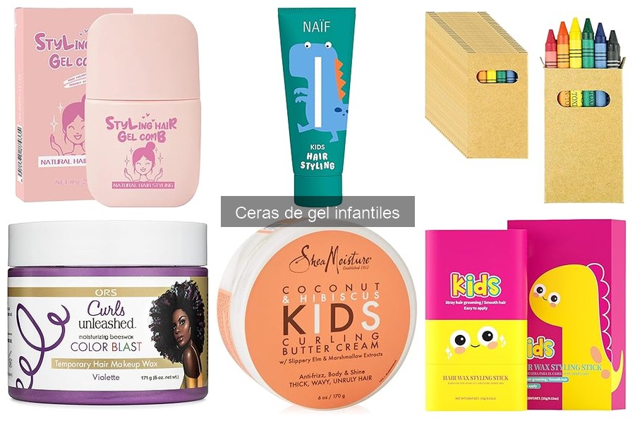 Guía para Elegir Ceras de Gel Infantiles Según la Edad