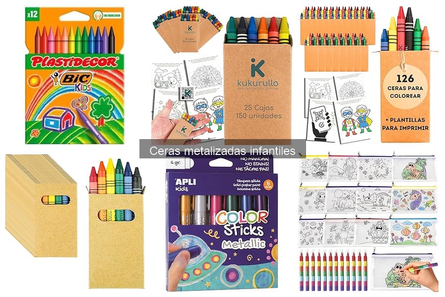 Guía para Elegir Ceras Metalizadas Infantiles