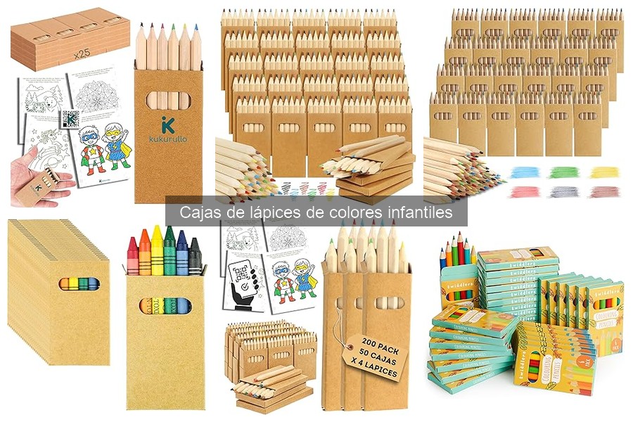 Guía para elegir la mejor caja de lápices de colores infantiles