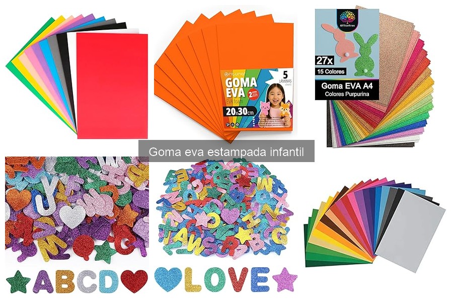Guía para Elegir la Mejor Goma Eva Estampada para Niños