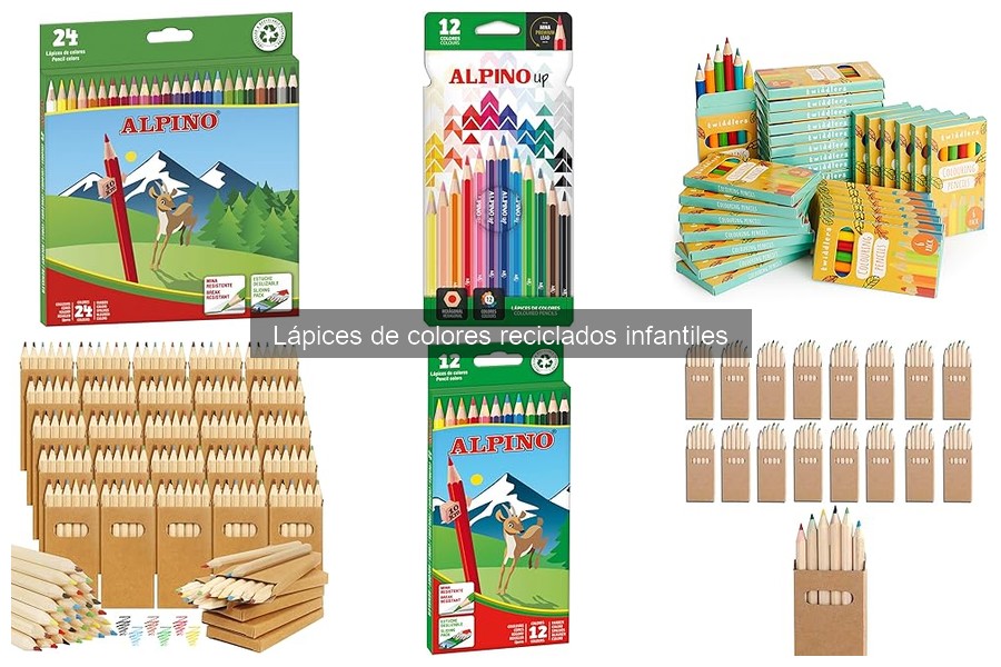 Guía para Elegir Lápices de Colores Reciclados para Niños