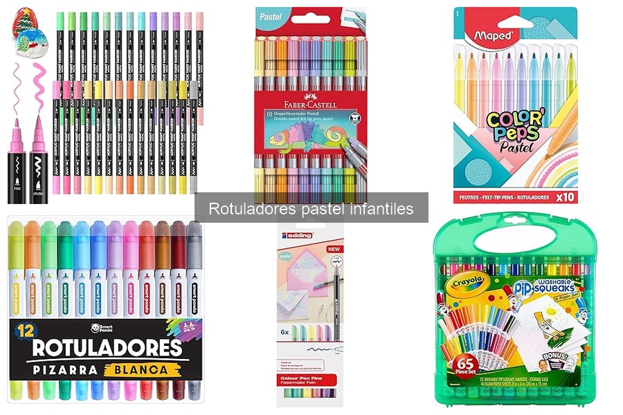 Guía para Elegir Rotuladores Pastel Infantiles