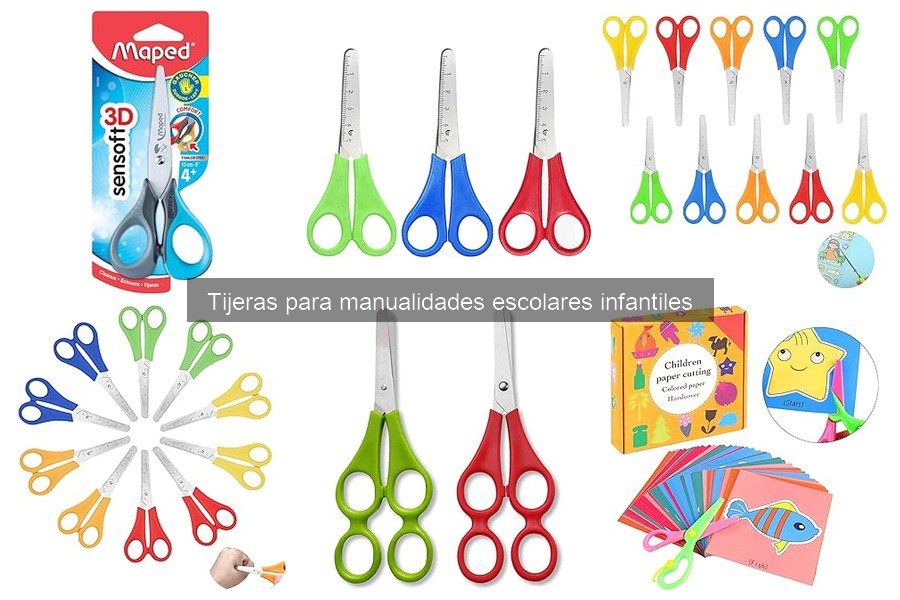Guía para Elegir Tijeras para Manualidades Escolares